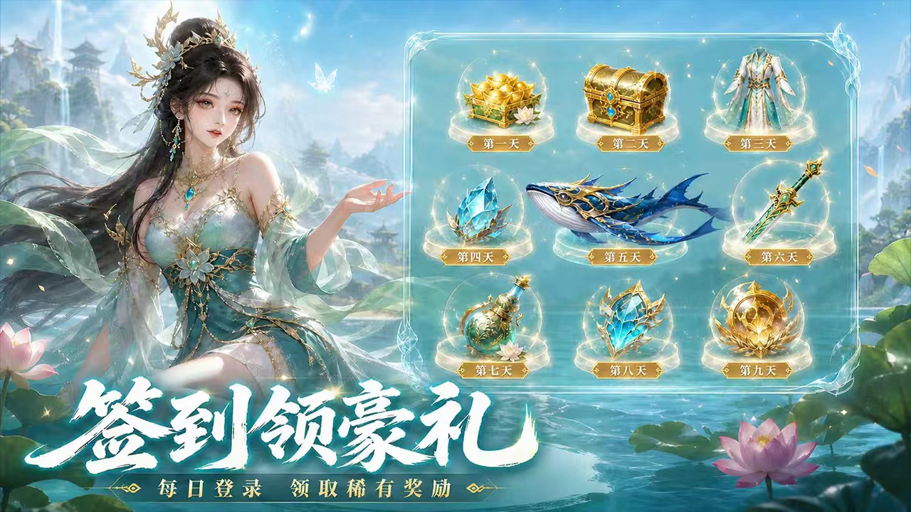 神罗仙域宣传图